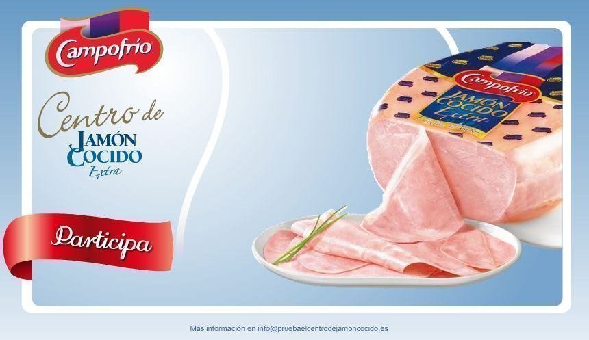 muestras gratis jamon campofrio - jamon del centro - centro de jamon cocido