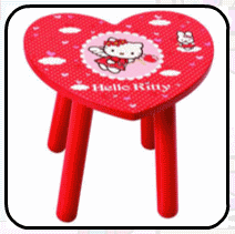 taburete hello kitty