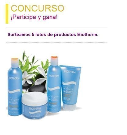 Sorteo lotes Biotherm
