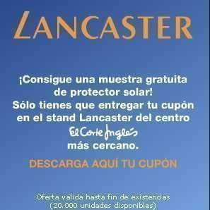 Muestra gratis cremas