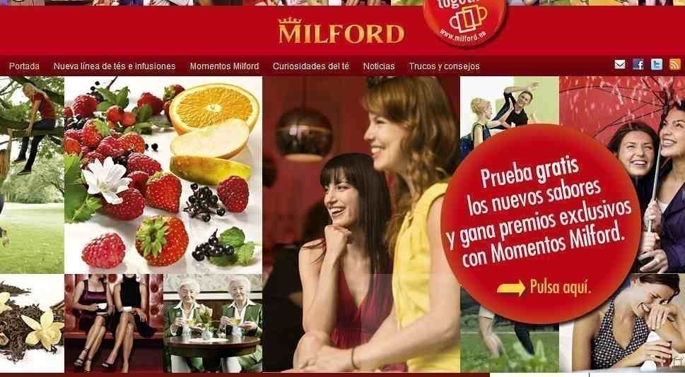 Muestras Gratis de Te Milford