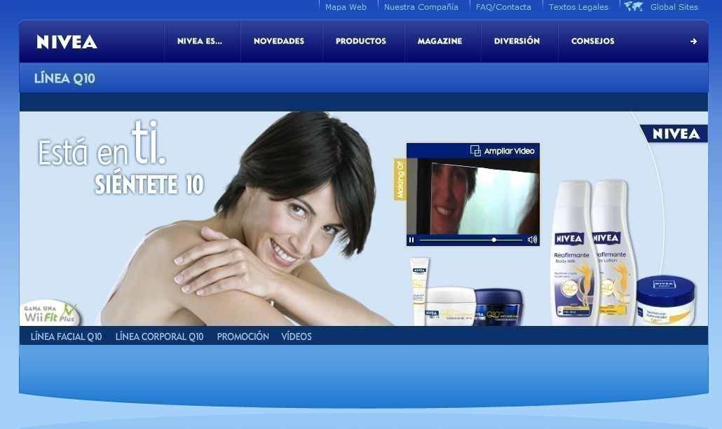 Nivea Q10 Promocion Nintendo Wii