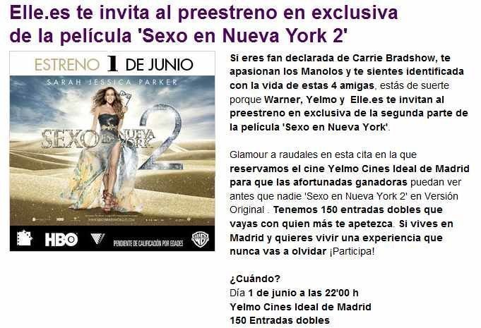 Sexo en Nueva York