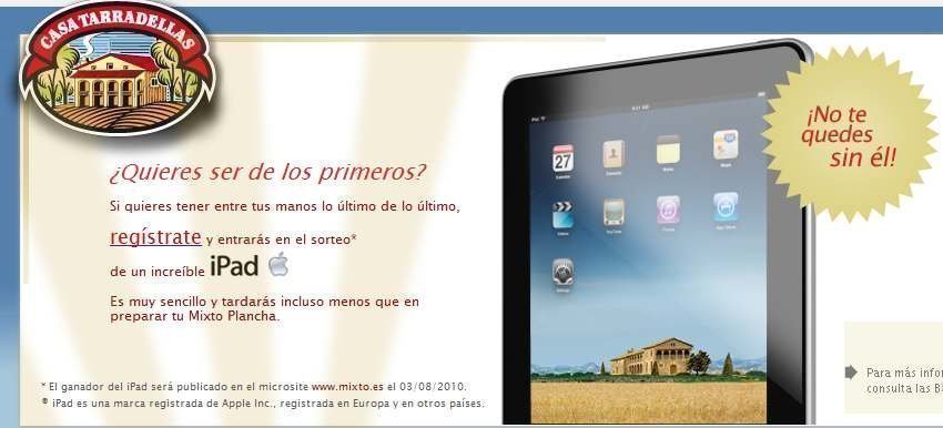 Ganar iPad Gratis