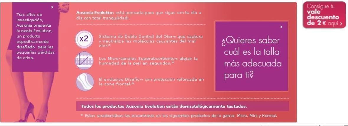 Cupones de descuento Ausonia