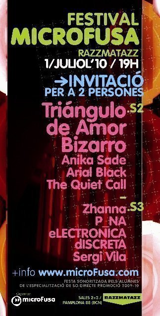 Entradas gratis Festival Microfusa