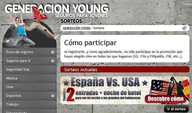 Concurso Mapfre - Entradas gratis