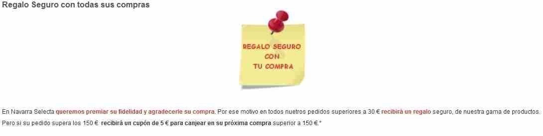 cupones de descuento navarra selecta