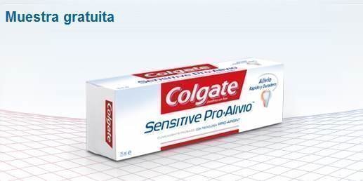 Muestra gratis de COLGATE Pro Alivio para dientes sensibles