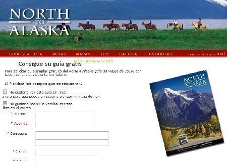 Revista gratis de turismo en Alaska
