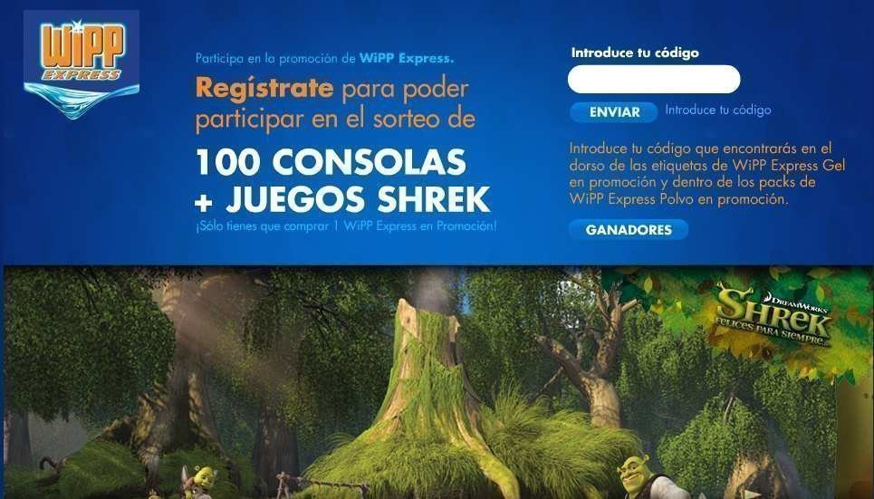 Sorteo de Consolas de Wipp Express