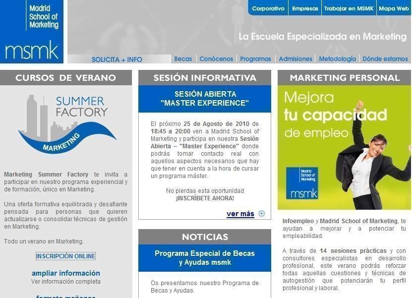 Sorteo de cursos de marketing de verano