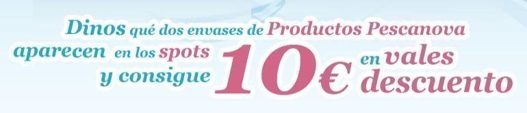 Vales de descuento pescanova