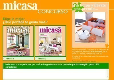 Concurso Revista Mi Casa