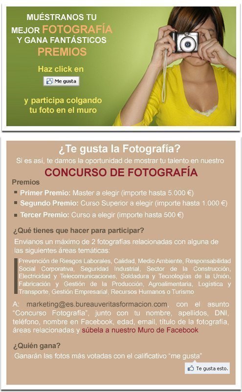 Concurso de fotografia de Bureau Veritas