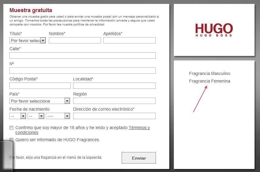 Muestras gratis deep red