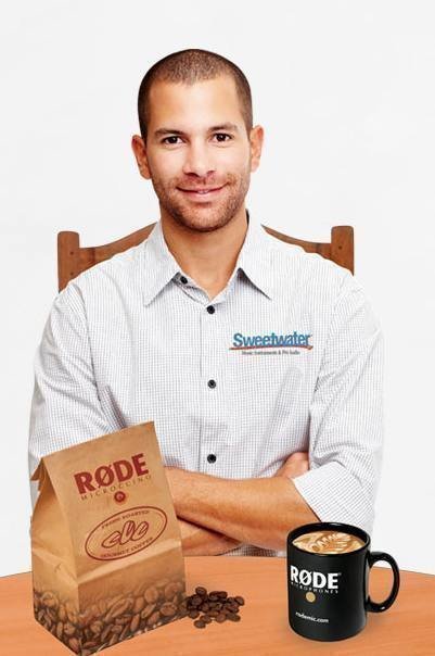 Taza gratis de Microfonos Rode