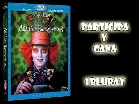 Blu Ray Alicia en el pais de las maravillas