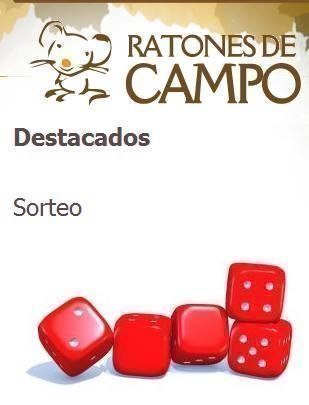 Sorteo de ratones de campo