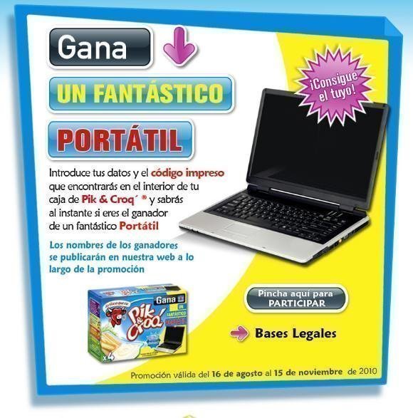 sorteo pik & Croq´a