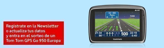 Sorteo Tom Tom GPS Vodafone