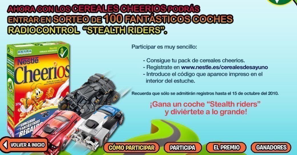 Concurso Cheerios Nestle