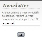 Cupones descuento Muebles