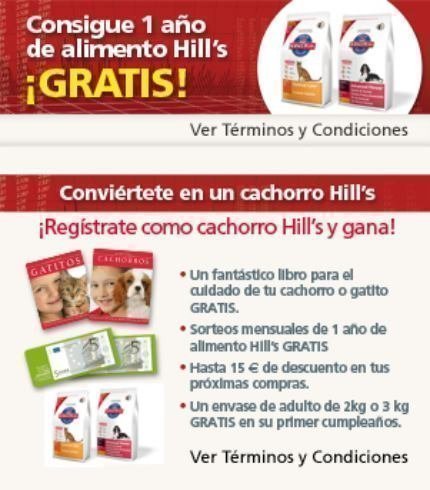 Muestras Gratis HILLS
