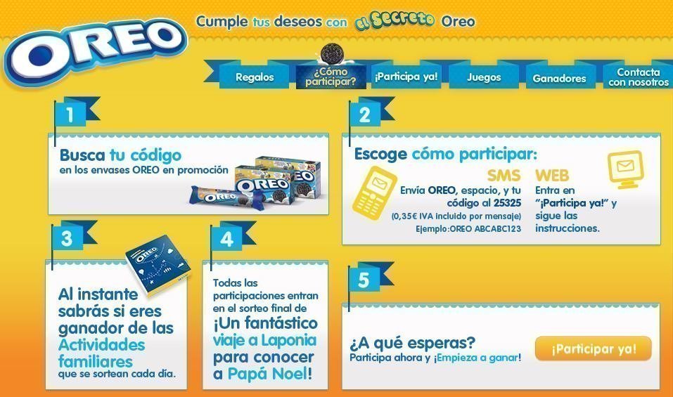 Promocion de Oreo