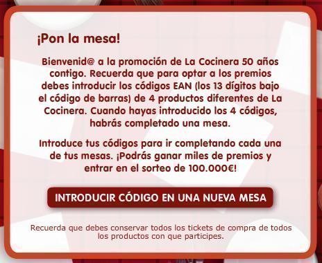 Promocion La Cocinera