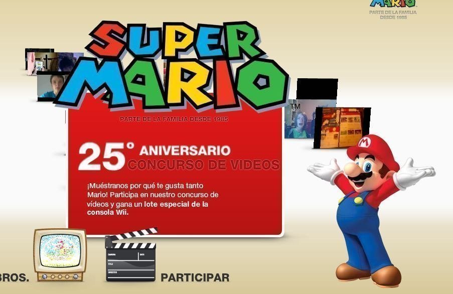 Cumpleaños Mario Bros Promocion