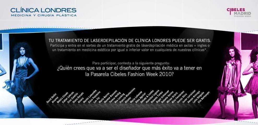Sorteo Cibeles Fashion Week