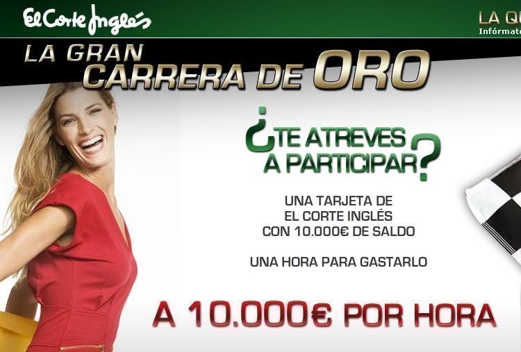 Carrera del oro de El Corte Ingles