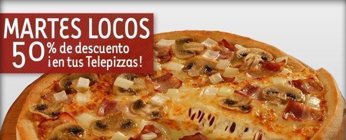 Cupones descuento Telepizza