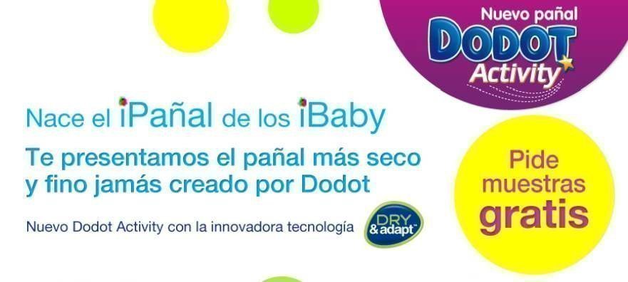 Muestras gratis para bebe de DODOT