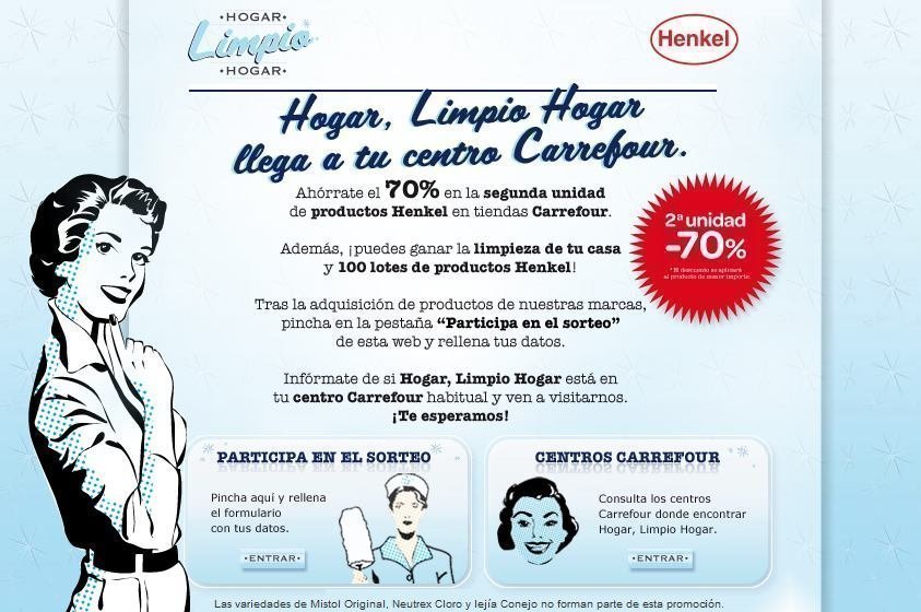 Promocion Henkel y Tu Casa Club