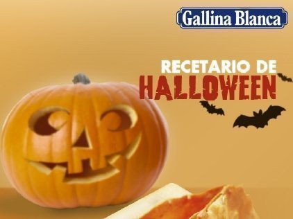 Recetario Gratis Gallina Blanca Halloween