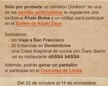 Regalo Directo Dockers