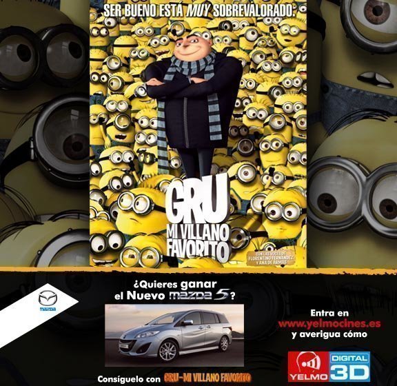 Sorteo de Yelmo Cines Mazda