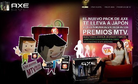 Concurso Axe MTV Japon