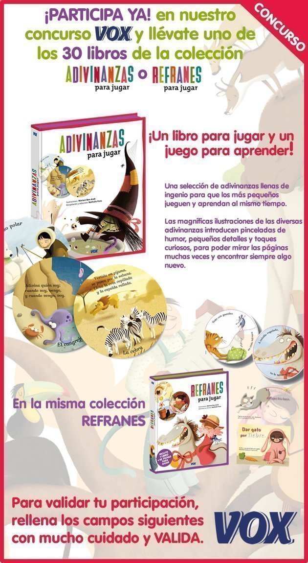 Concurso Vox para niños