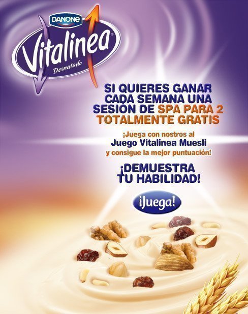 Concurso Vitalinea de Danone