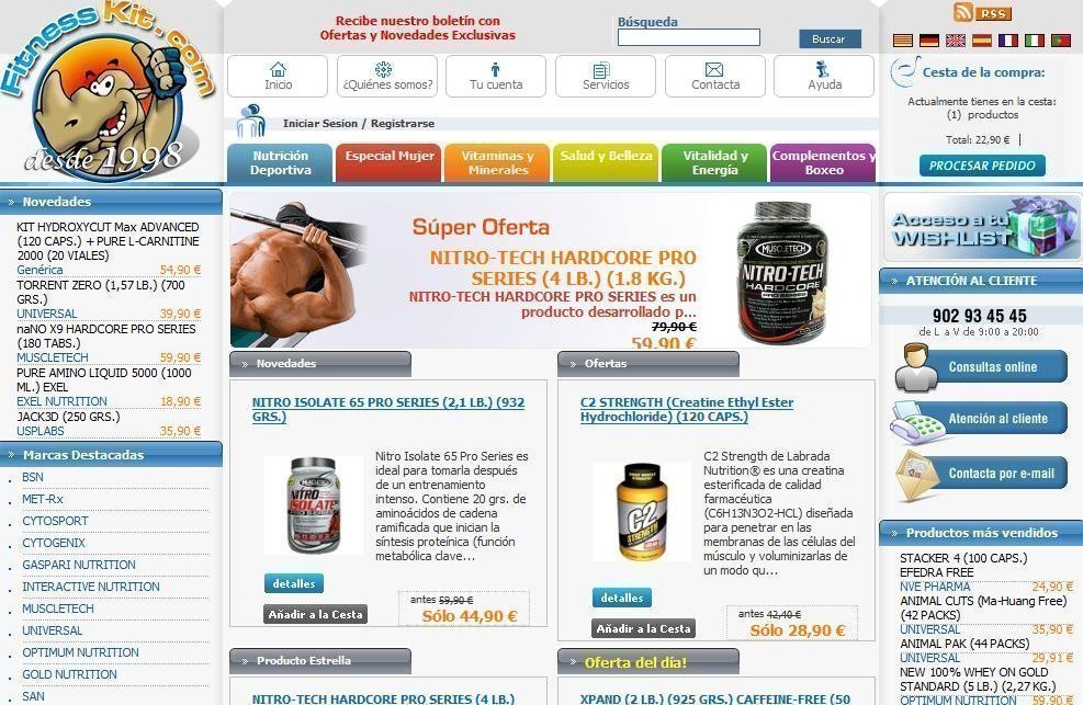 Cupones Descuento Fitnesskit
