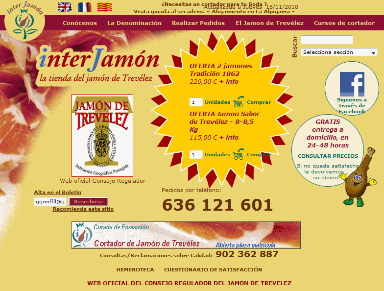 Cupones Descuento Jamon Trevelez