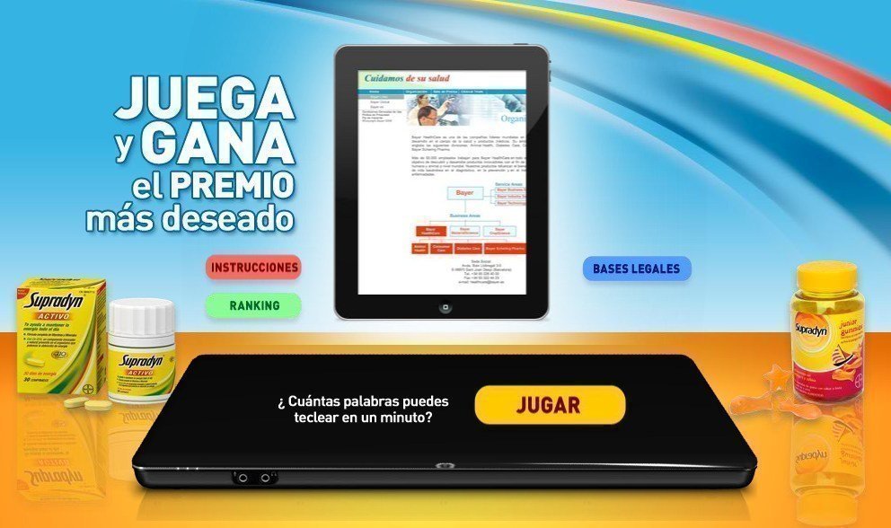 Supradyn Sorteo de iPAD
