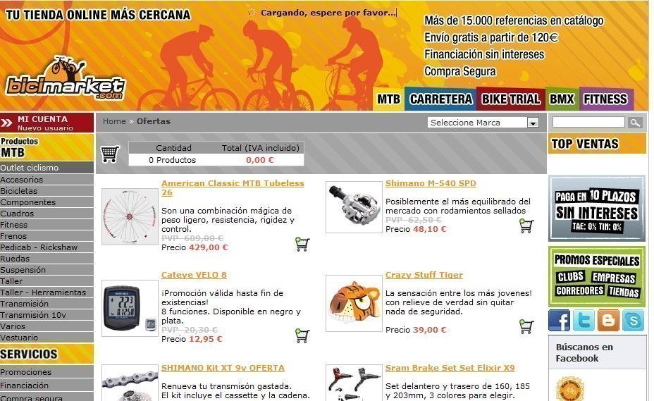 Ofertas Bicimarket