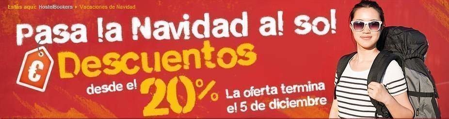 Cupones Descuento hostelbookers