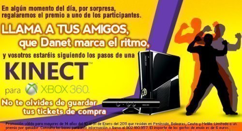 Sorteo de Danet Xbox Kinect
