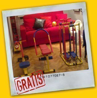 Sorteo de juego de fitness para niños