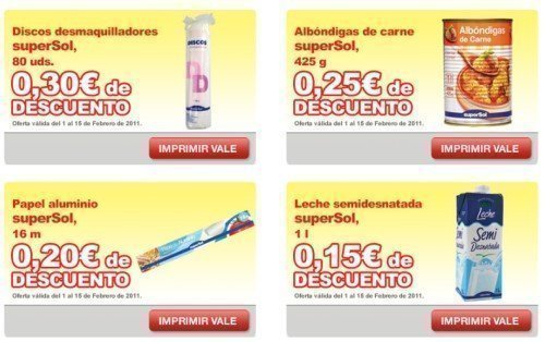Cupones Descuento Supersol